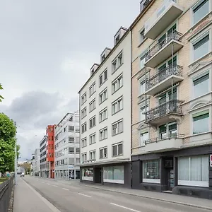 Апартаменты Visionapartments Militaerstrasse - Contactless Check-in, Цюрих